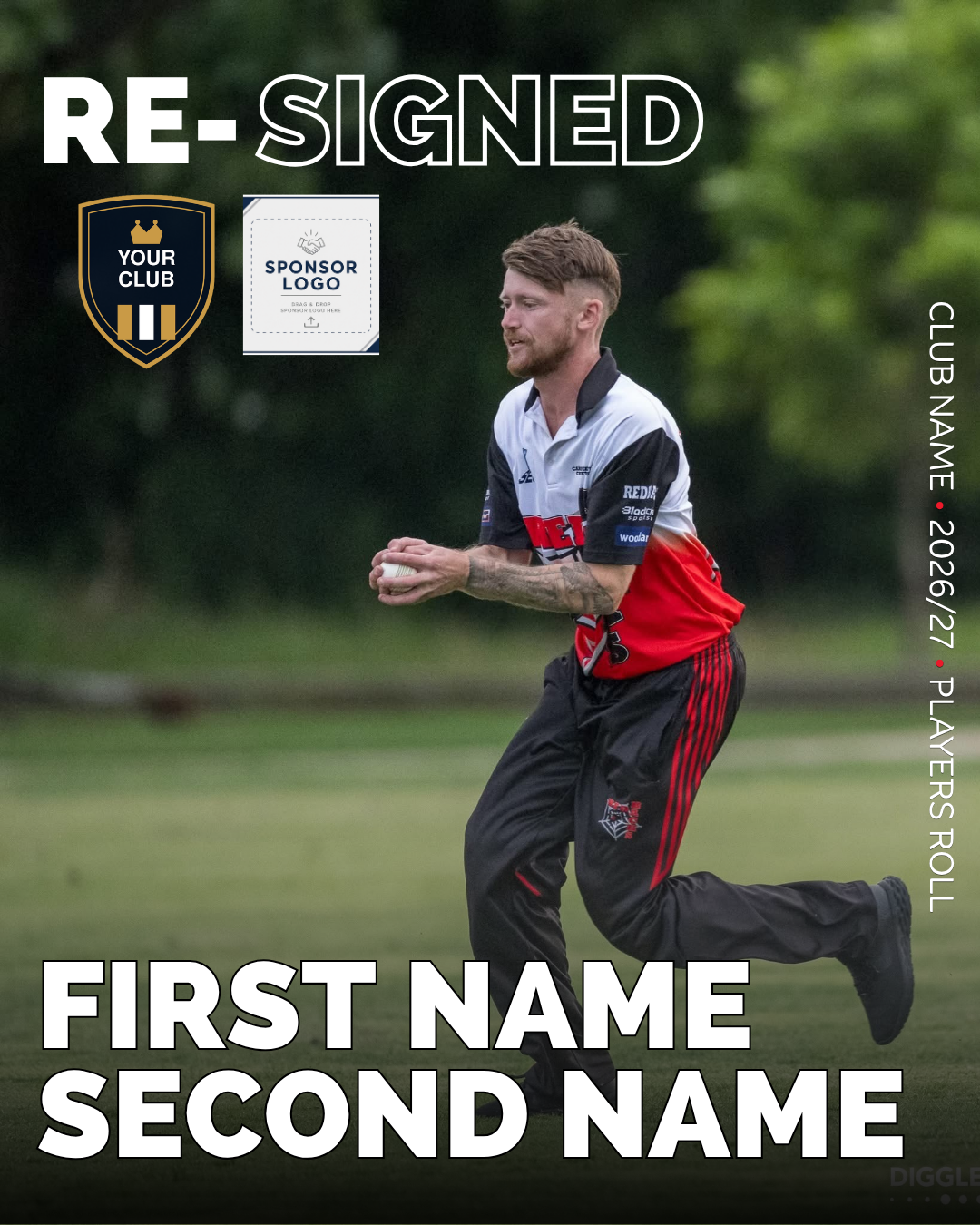 Cricket Club Social Media Pack