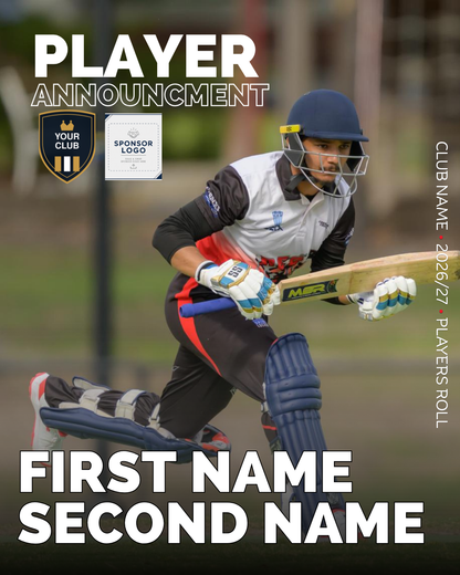 Cricket Club Social Media Pack