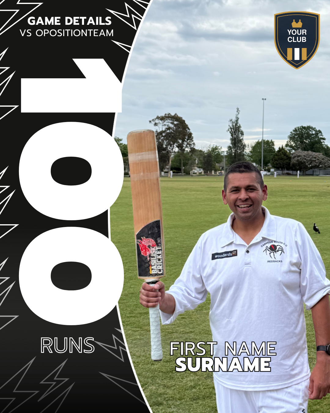 Cricket Club Social Media Pack