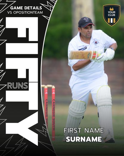 Cricket Club Social Media Pack