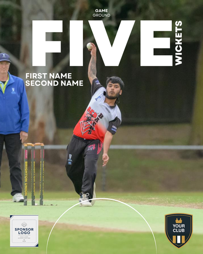 Cricket Club Social Media Pack