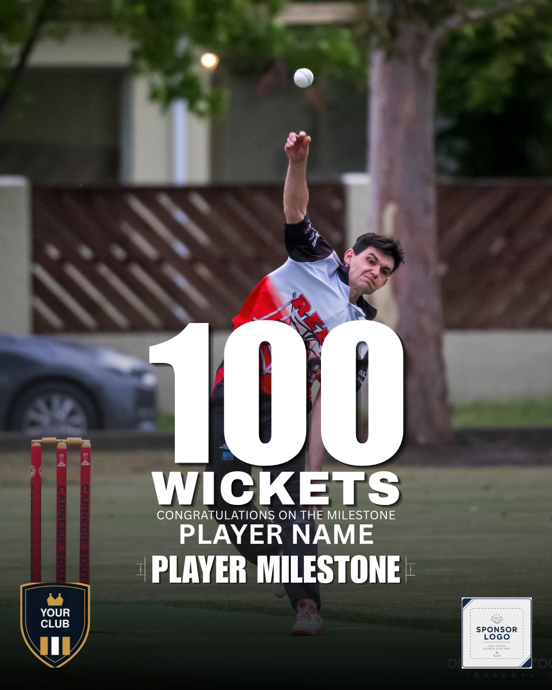 Cricket Club Social Media Pack