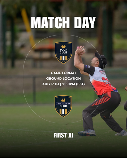 Cricket Club Social Media Pack