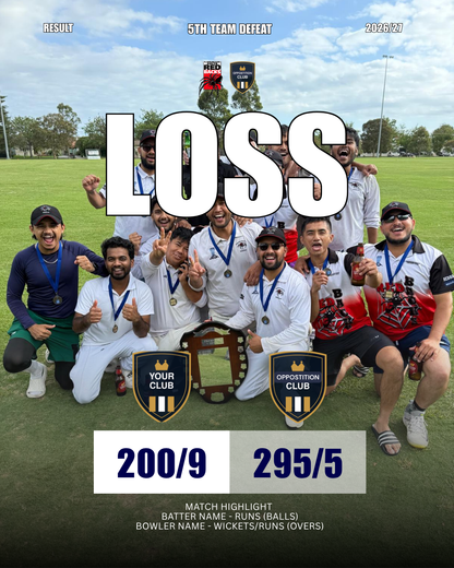 Cricket Club Social Media Pack