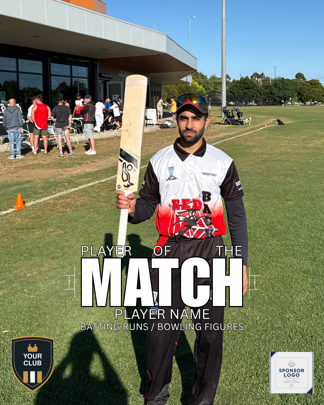 Cricket Club Social Media Pack