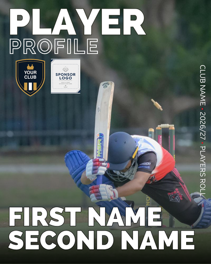 Cricket Club Social Media Pack