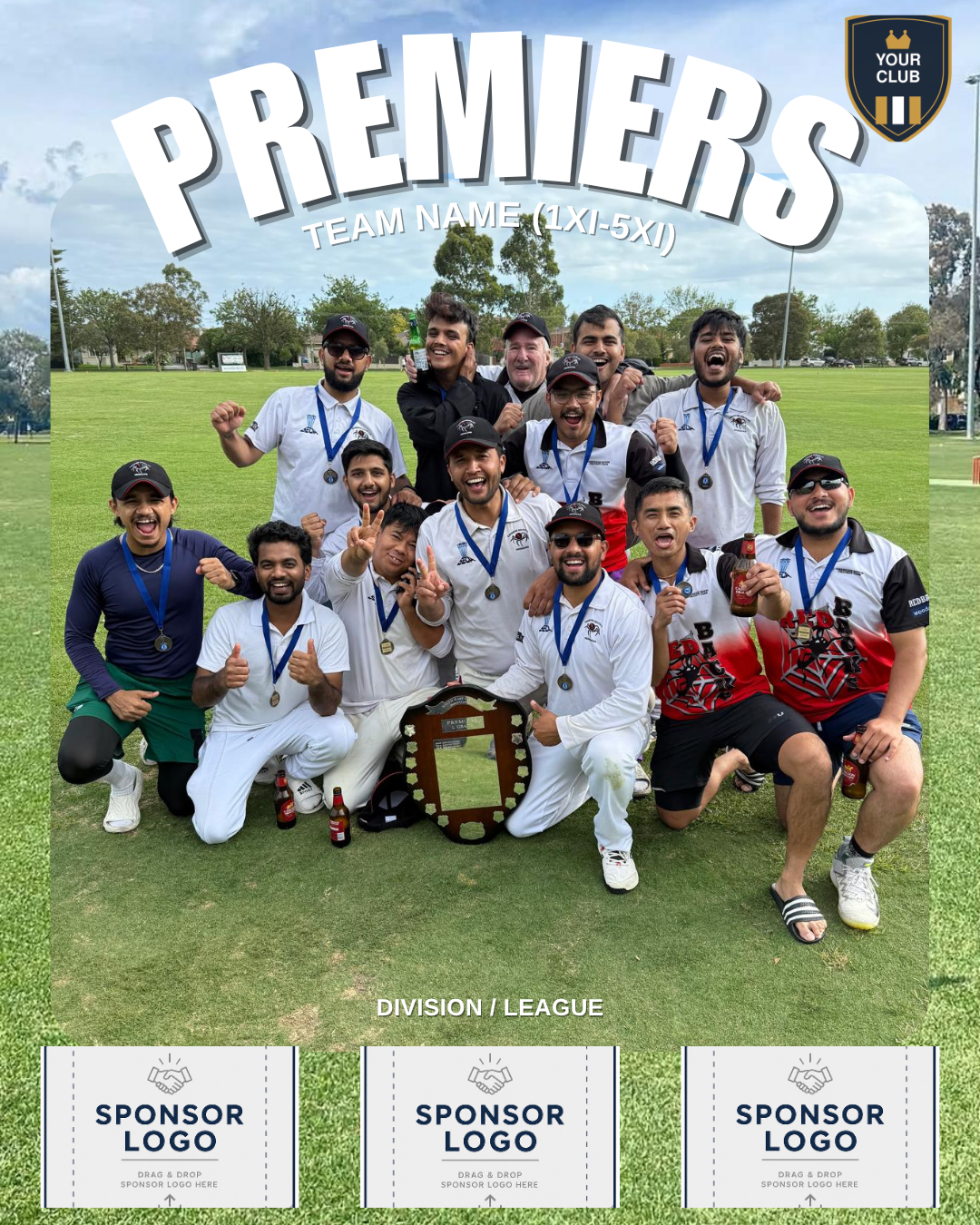 Cricket Club Social Media Pack