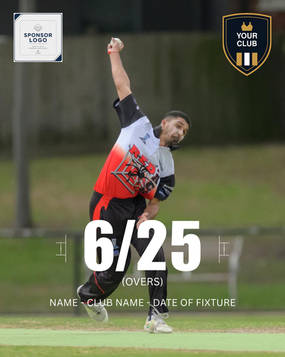 Cricket Club Social Media Pack