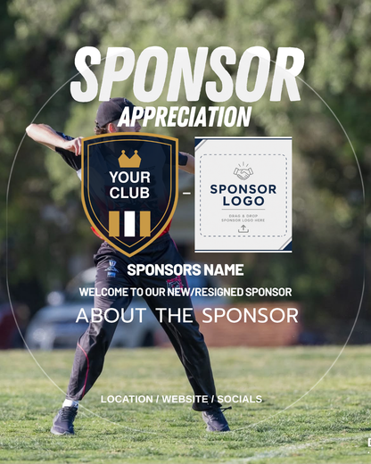 Cricket Club Social Media Pack